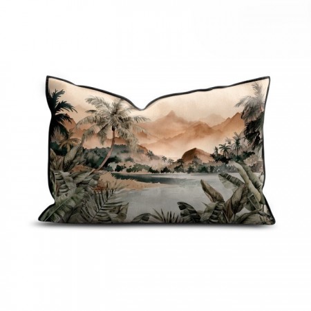Housse de coussin velours...