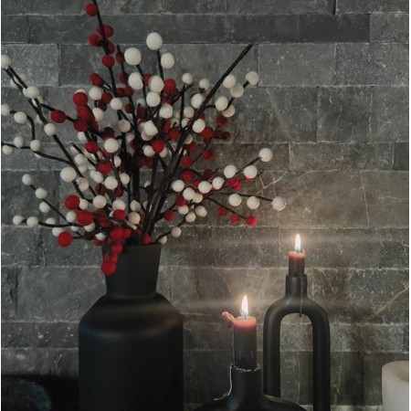 Branche de baies blanches -...