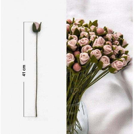 Rose (fleur) - Hauteur 41 cm