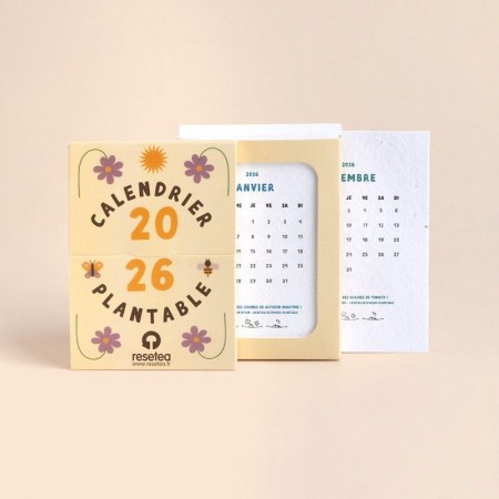 Calendrier plantable 2026 -...