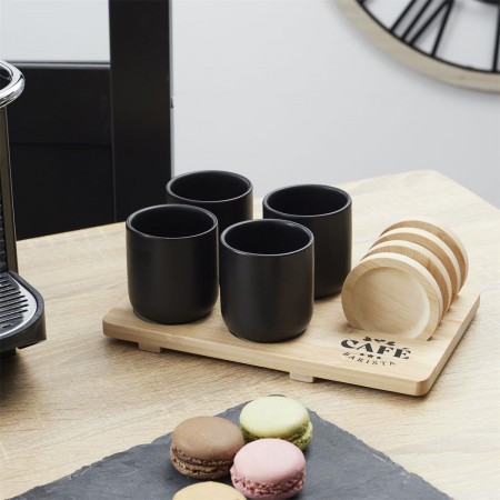 Coffret de 4 tasses à café...