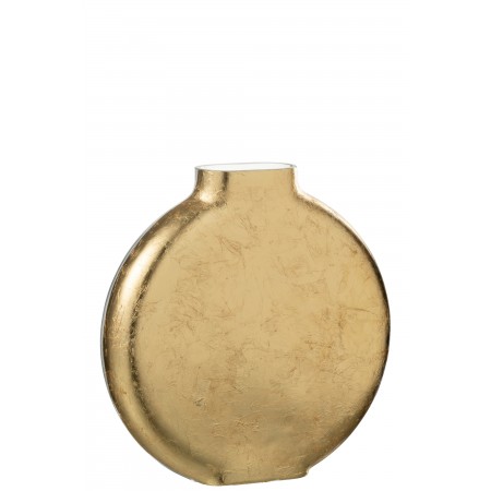 Vase Miki Verre Transparent/Or