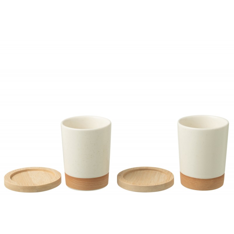 Boite 2 Tasses + Base...