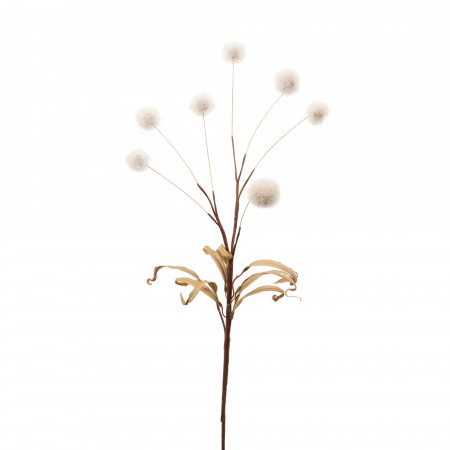 Pompon vintage H. 68 cm