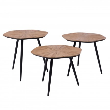 Table d'appoint hexagonale...