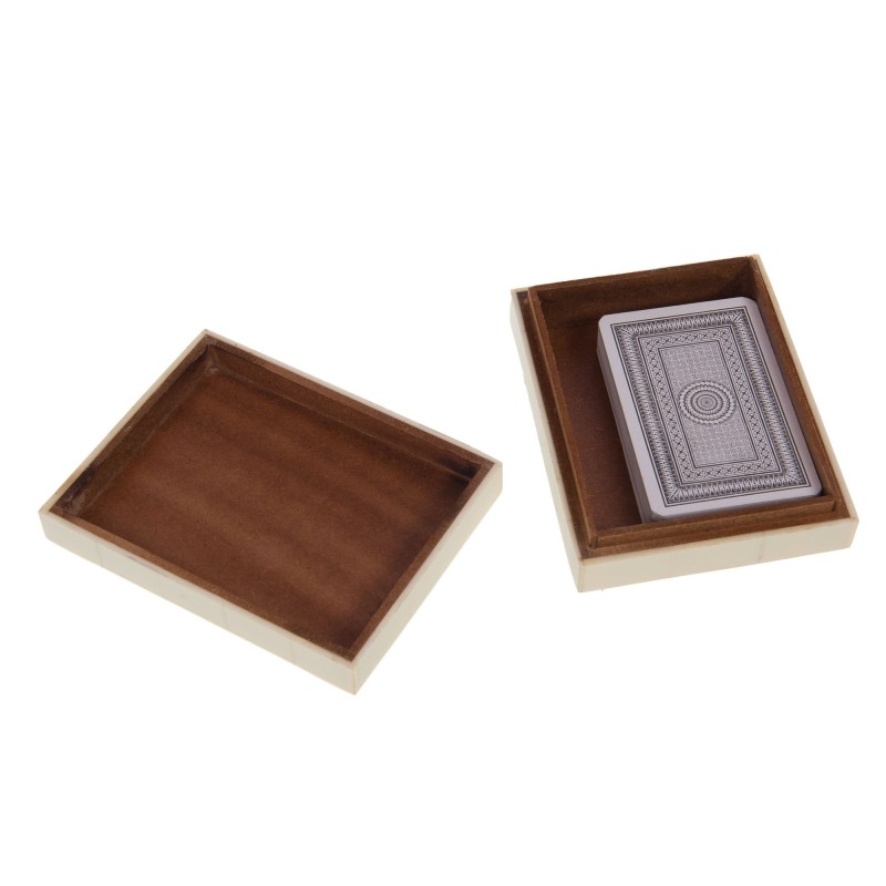 Boîte déco cartes résine