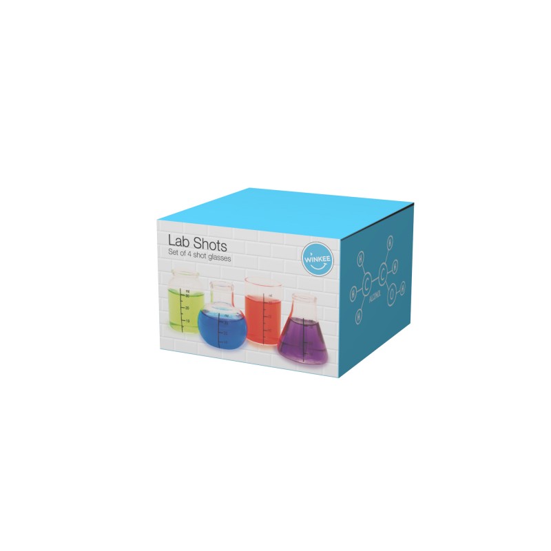Coffret de 4 verres à...
