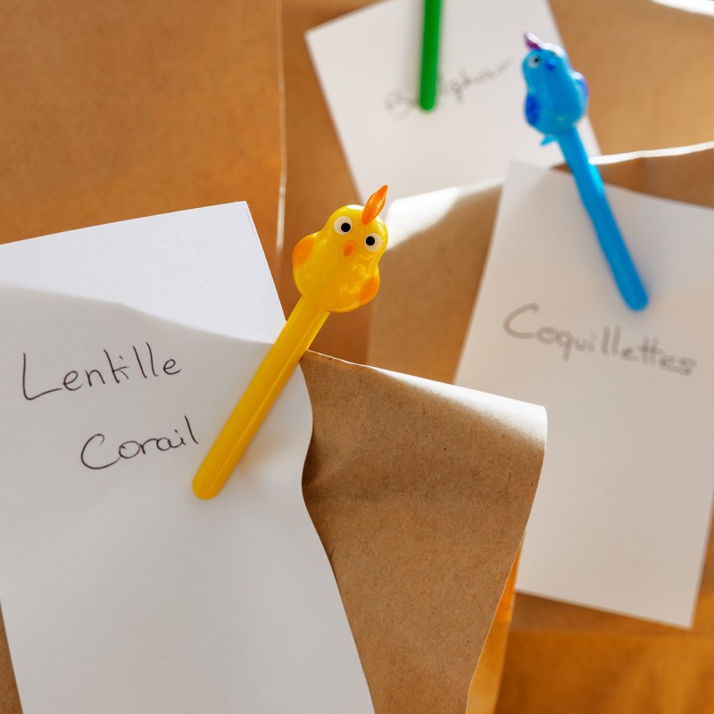 Set de 4 pinces à sachet -...