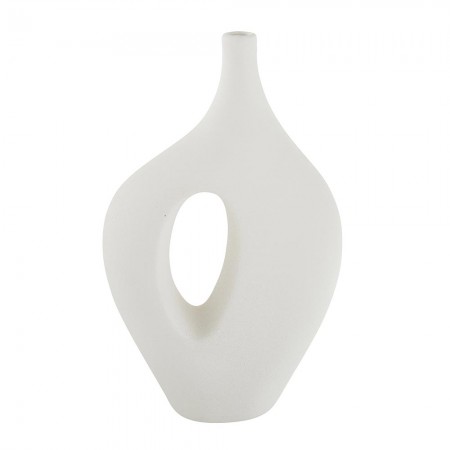 Vase soliflore blanc en...