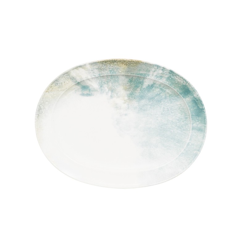 Plat ovale Islande 42 x 30 cm