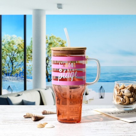 Mug verre XL Sunset Paradise
