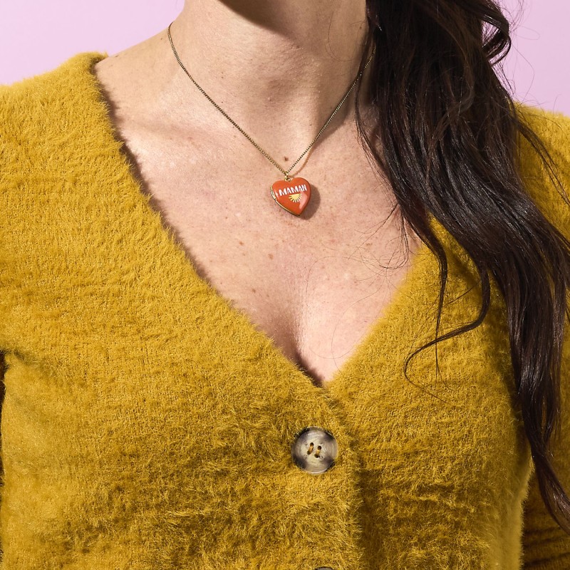 Collier Coeur avec photo
