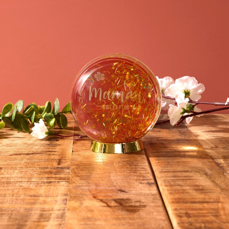 Boule à neige cadre photo...