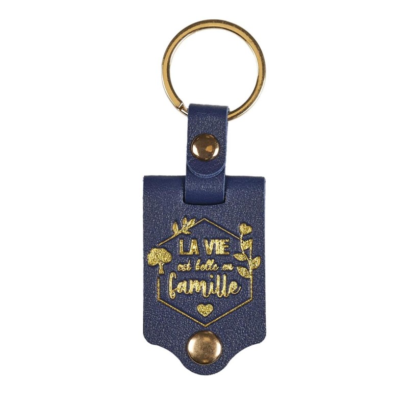 Porte-clés photo en famille