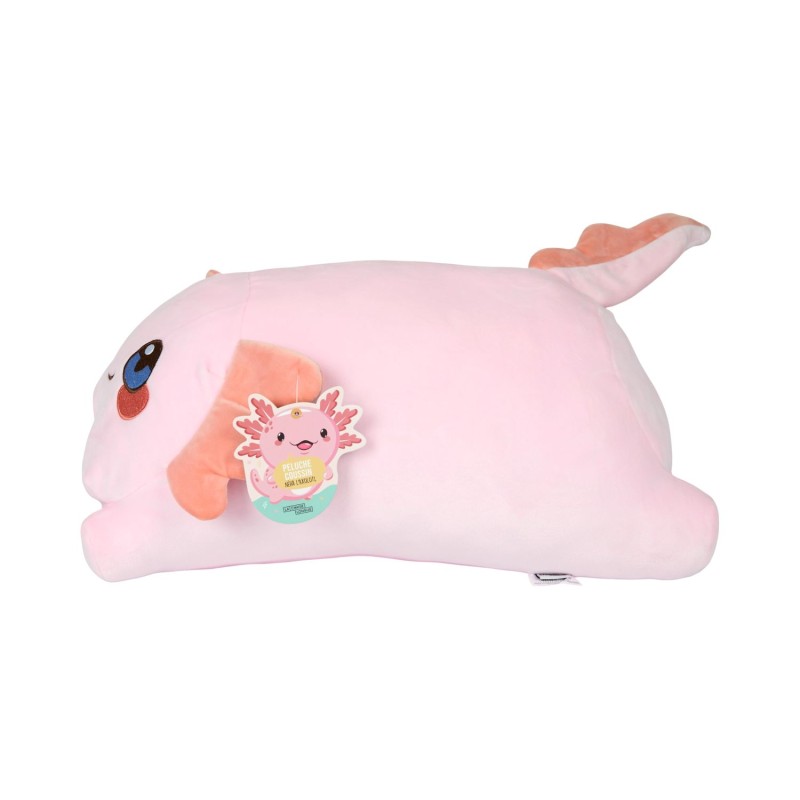 Coussin Axolotl Kawaii