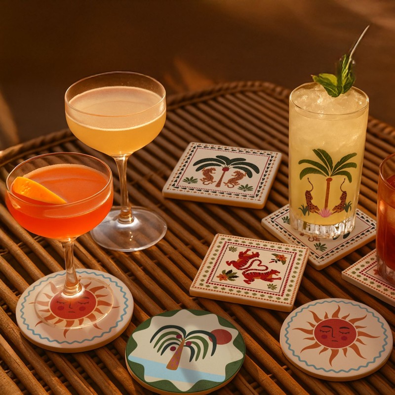 Dessous de verre Calypso Bahia