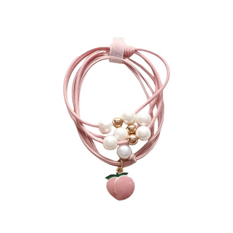 Élastiques cheveux - Peach...