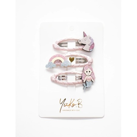 Trio Barrettes Premium Enfant