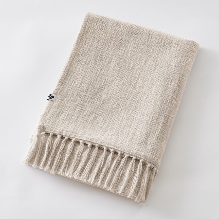 Plaid 130 x 160 cm Slub...