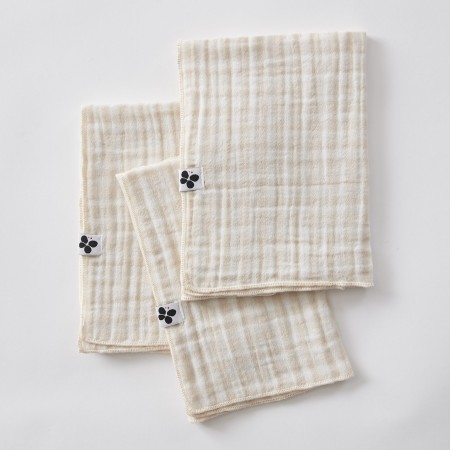 Lot de 3 serviettes 40 x 40...