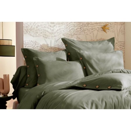 Taie d’oreiller volant plat...