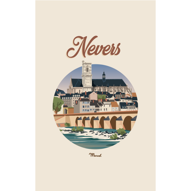 Torchon MARCEL - Nevers