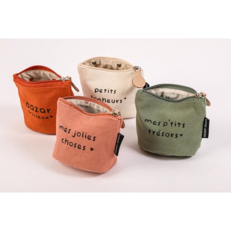 Porte-monnaie base ovale -...