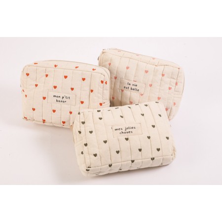 Trousse Emilienne coeurs
