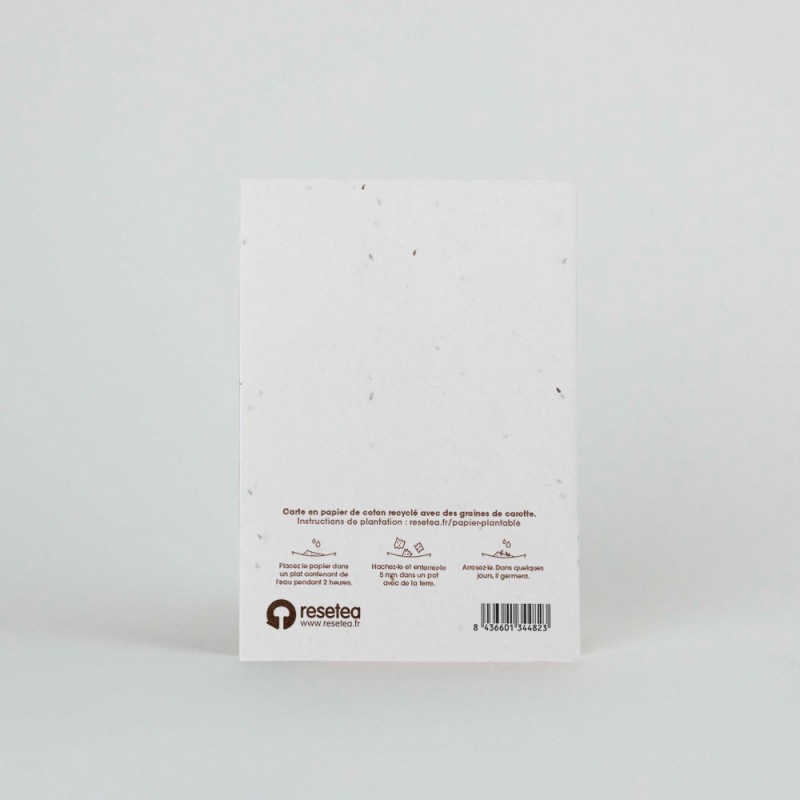 Carte plantable - Resetea