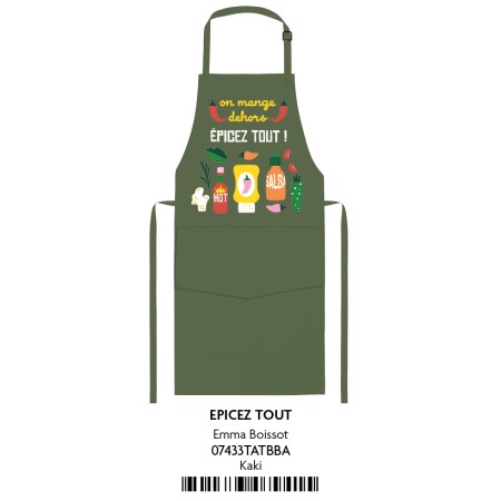 Tablier Adulte (+poche) -...