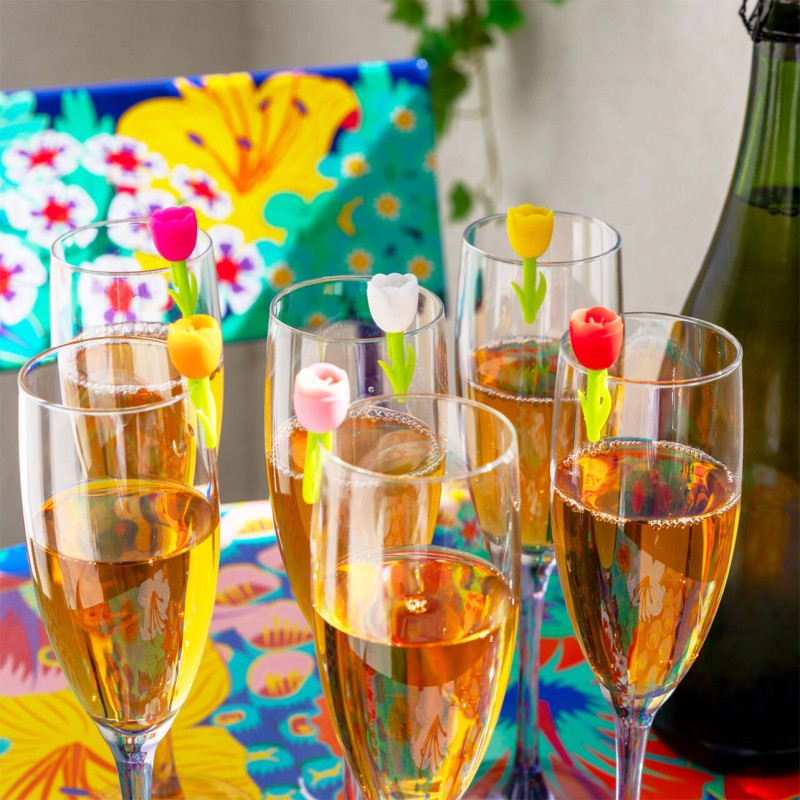 Set de 6 marqueurs de verre...