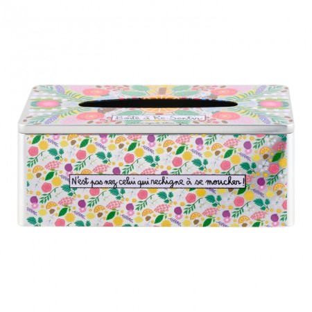 Boite à mouchoirs Re-sentir
