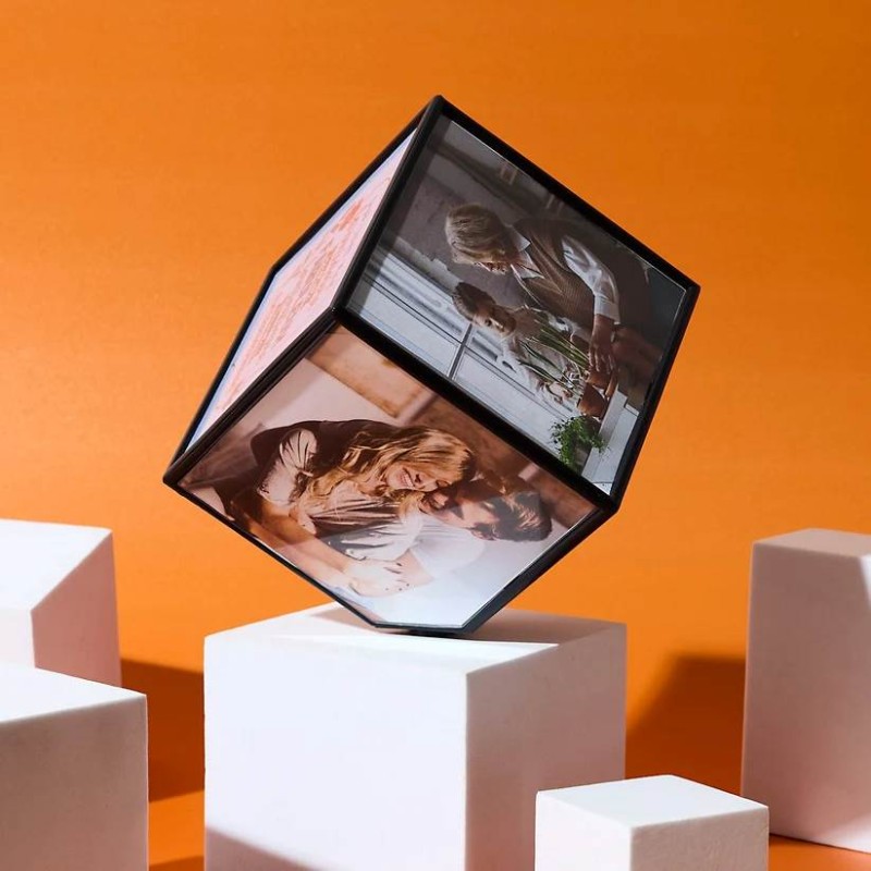 Cadre Photo - CUBE ROTATIF...