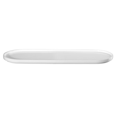 Assiette ovale - blanche -...