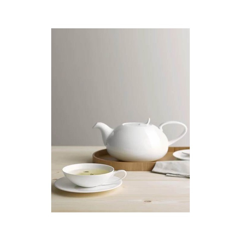 Théière porcelaine blanche...