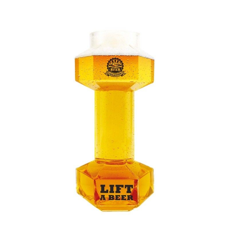 Verre à bière en forme...